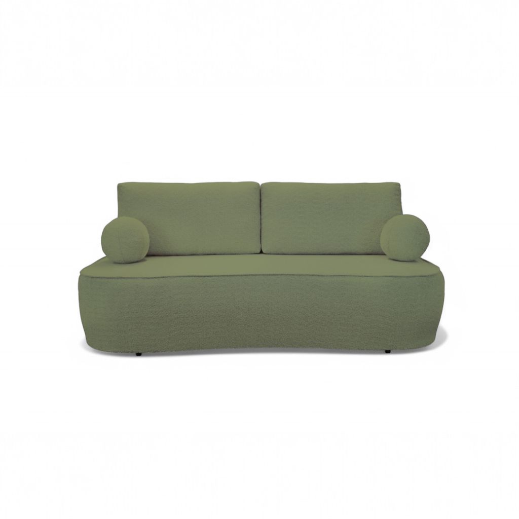 Kanapa Marco – komfortowa oliwkowa, rozkładana sofa z funkcją spania